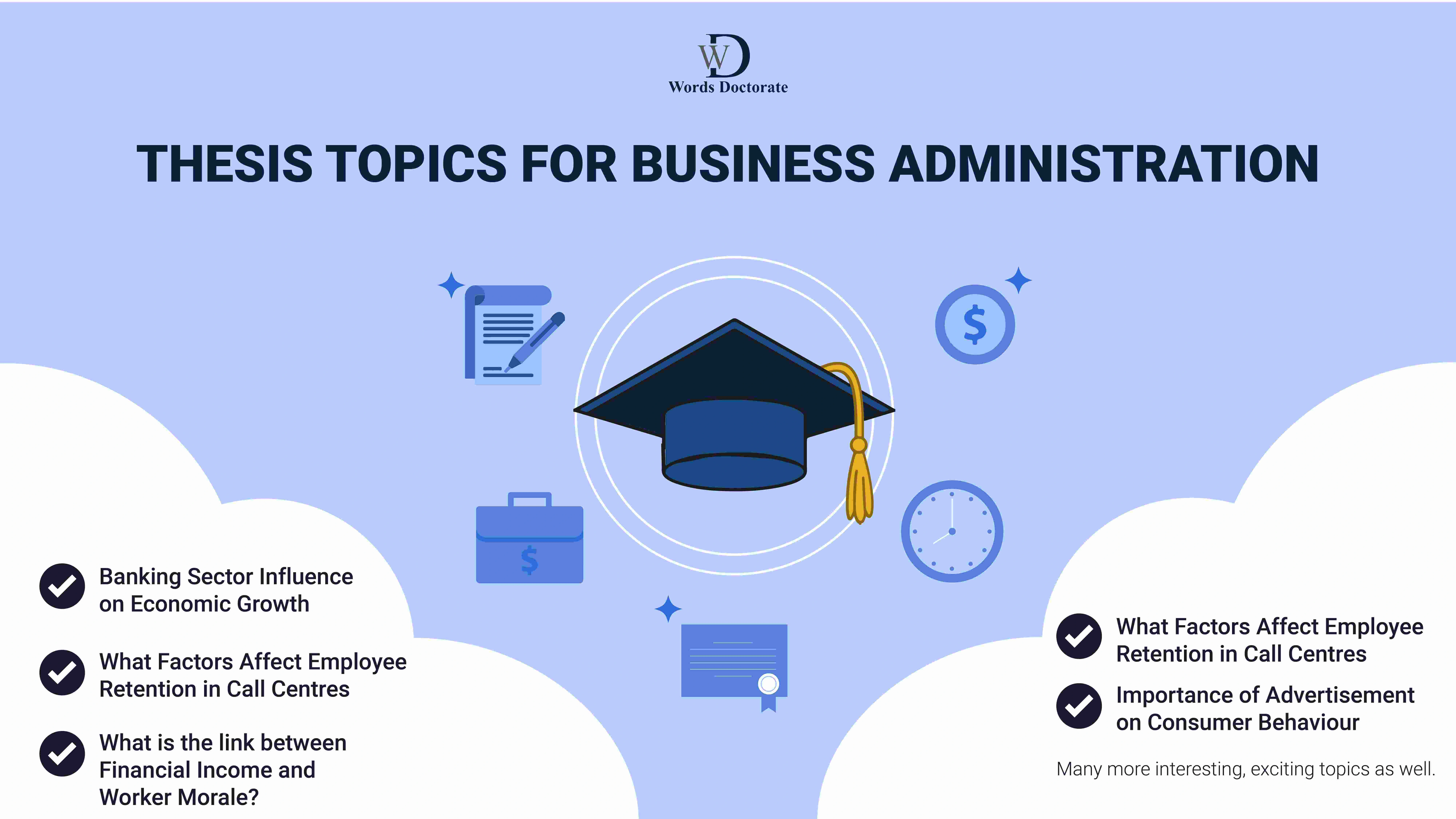 Thesis Topics for Business Administration
